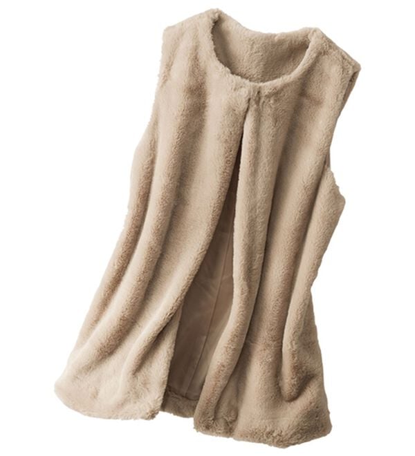 BELLUNA（ベルーナ）の「ホック付もこもこファーベスト（ベスト）」｜詳細画像