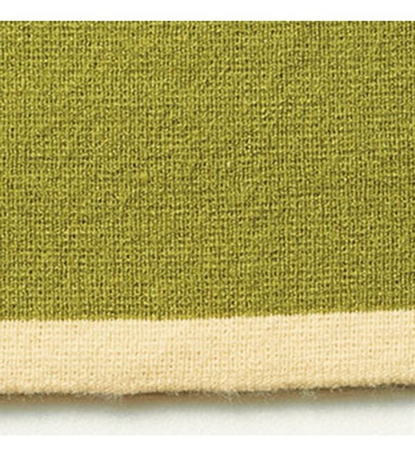 BELLUNA（ベルーナ）の「金ボタン使い配色ニットプルオーバー（ニット・セーター）」｜詳細画像