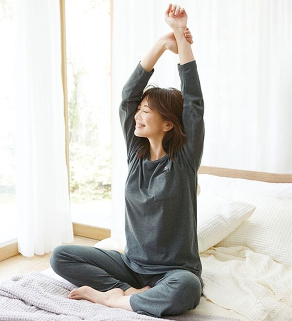 LAVIENNE（ラヴィエンヌ）の「【母の日に！着るだけ疲労回復】リカバリーウェア＜ネコロビ＞（パジャマ・ルームウェア）」｜詳細画像