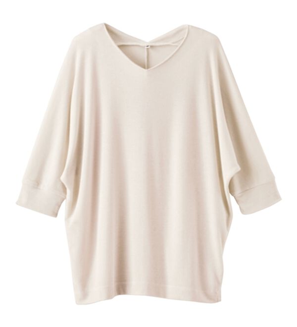 BELLUNA（ベルーナ）の「ラメ調ドルマンプルオーバー（カットソー）」｜詳細画像