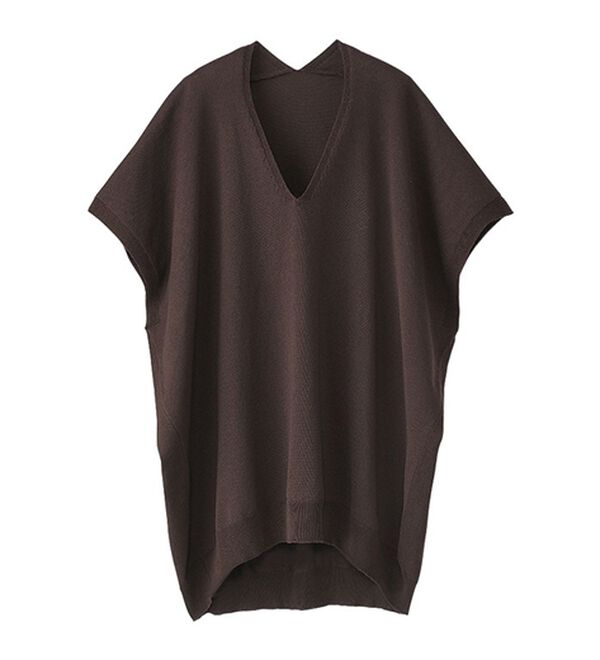 BELLUNA（ベルーナ）の「エコニットフレンチスリーブプルオーバー（ニット・セーター）」｜詳細画像