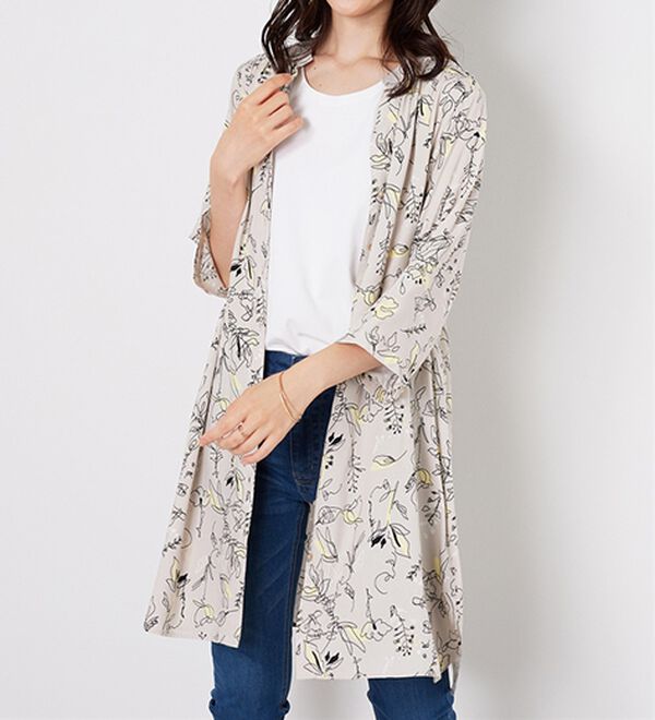 BELLUNA（ベルーナ）の「レーヨン素材袖フレアーワンピース（その他ワンピース）」｜詳細画像