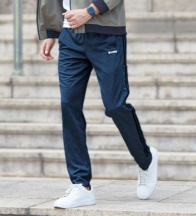 「【２本組】＜ケースイス＞デニム調すっきりジャージパンツ（メンズイージーパンツ）」