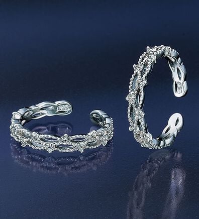 BELLUNA（ベルーナ）の「フリーサイズリング＆イヤーカフ２ＷＡＹセット（リング）」
