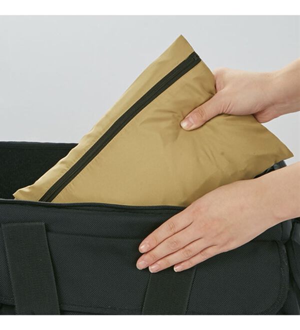 BELLUNA（ベルーナ）の「はっ水！ＵＶ対策ロングコート（ポーチ付）（ハーフコート）」｜詳細画像