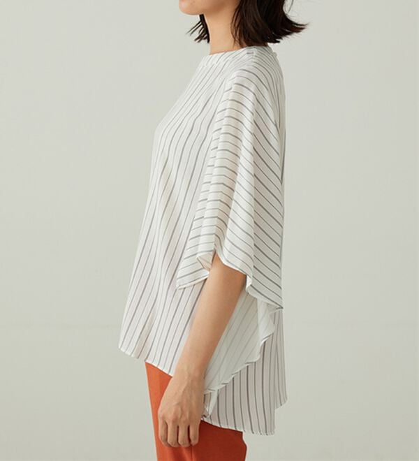 BELLUNA（ベルーナ）の「ＵＶ対策！涼やかケープ風ブラウス（ブラウス）」｜詳細画像