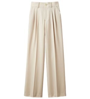 ルフラン（ルフラン）の「こ綺麗こなれたパンツ（フルレングスパンツ）」｜アイボリー