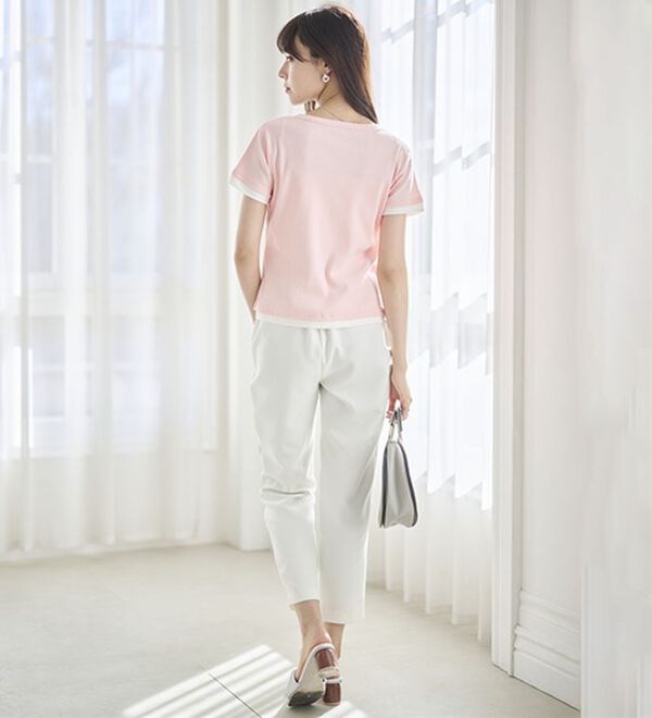 RANAN（ラナン）の「【選べる股下】美脚シルエットタックパンツ（フルレングスパンツ）」｜詳細画像