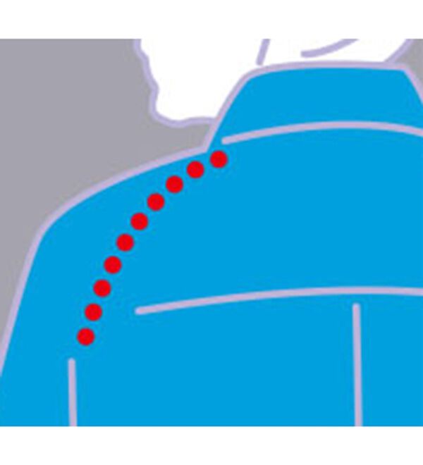 「＜コムルヴァン・オム＞さっと羽織れる麻１００％ライダースブルゾン（メンズジャケット）」｜詳細画像