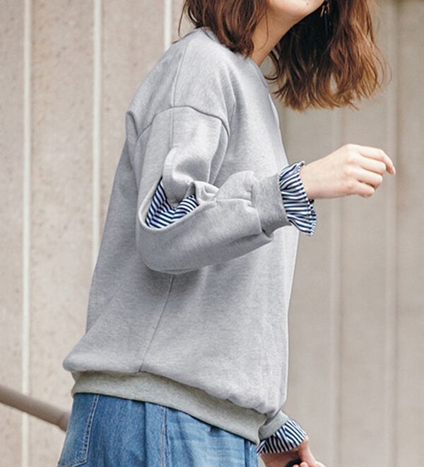 RANAN（ラナン）の「袖スリットカットソープルオーバー（カットソー）」｜詳細画像