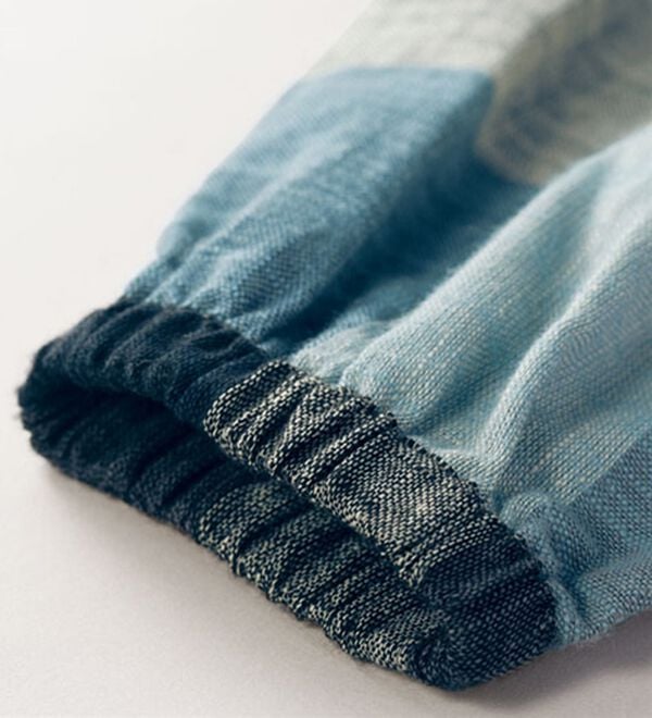 BELLUNA（ベルーナ）の「そのままお出かけ！スラブ素材かっぽうチュニック（チュニック）」｜詳細画像