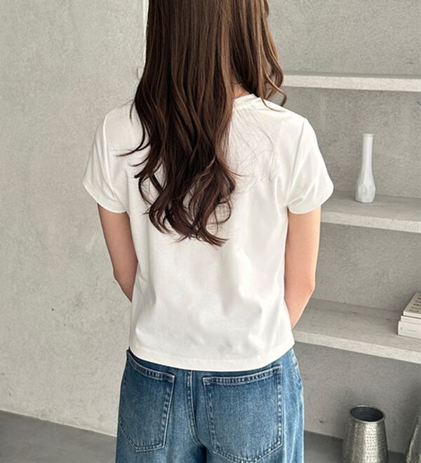 GeeRA（ジーラ）の「【ＵＳ．ＰＯＬＯ．ＡＳＳＮ】汗染み防止ミニＴシャツ（Tシャツ）」｜詳細画像