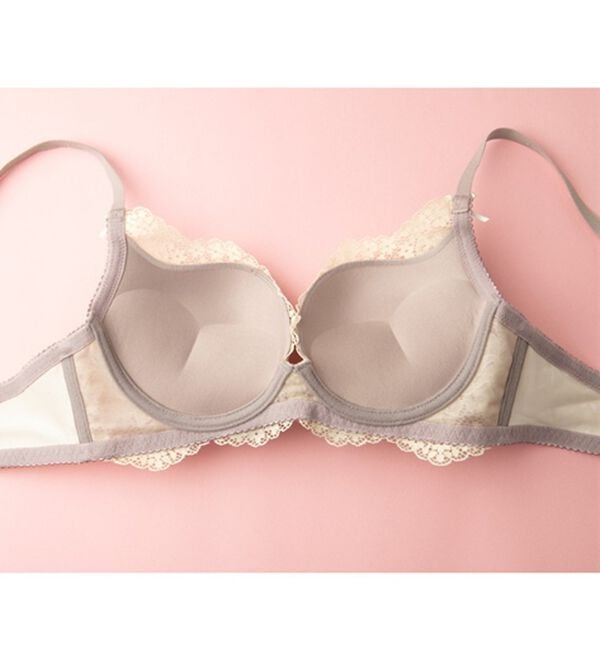 YU'NOW（ユナウ）の「まる胸メイクのちゅるんブラ＆ショーツ（ブラジャー＆ショーツセット）」｜詳細画像