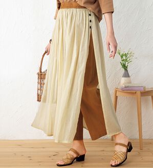 ルフラン（ルフラン）の「涼風まとう＊りらさらパン（その他パンツ）」｜詳細画像