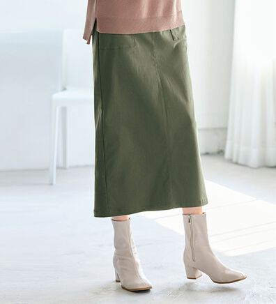 BELLUNA（ベルーナ）の「走れる！体型カバーナロースカート（ロングスカート）」