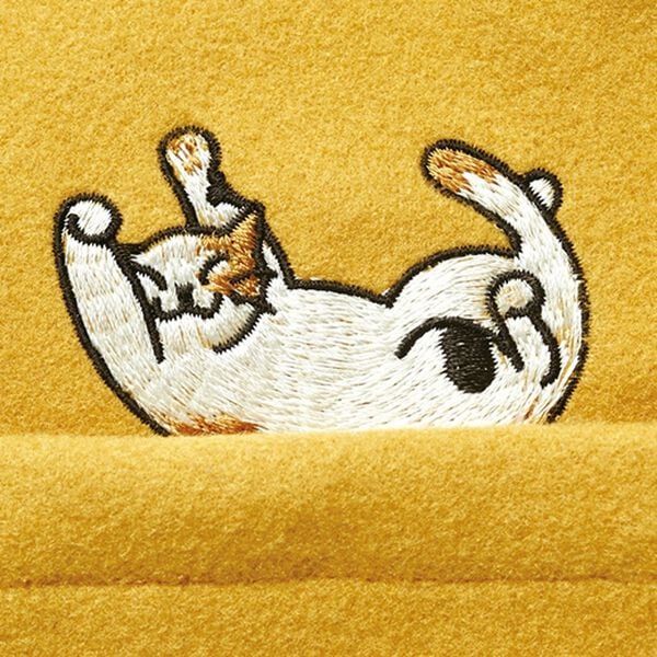 BELLUNA（ベルーナ）の「ポケット刺しゅうゆったりパンツ（フルレングスパンツ）」｜詳細画像