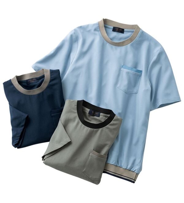 「体型カバーが叶うオトナ技Ｔシャツ（メンズＴシャツ）」｜詳細画像