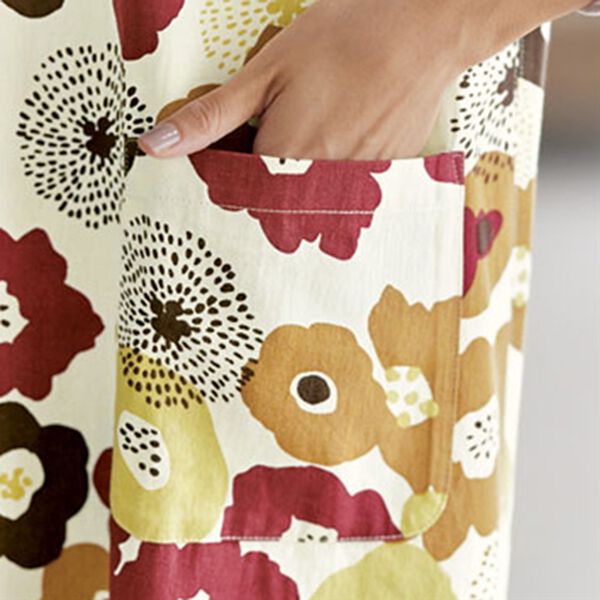 BELLUNA（ベルーナ）の「綿１００％おしゃれなエプロンチュニック（エプロン）」｜詳細画像