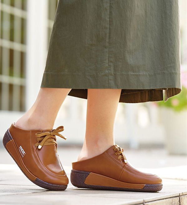 BELLUNA（ベルーナ）の「＜ｍｏｚ＞サッと履けてラクミュール（サンダル・ミュール）」｜詳細画像