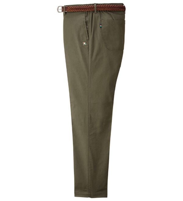 「＜アーノルド　パーマー＞リネンブレンドイージーパンツ（メンズイージーパンツ）」｜グリーン