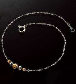 BELLUNA（ベルーナ）の「１８金プラチナミラーカットブレスレット（ブレスレット・バングル）」｜1