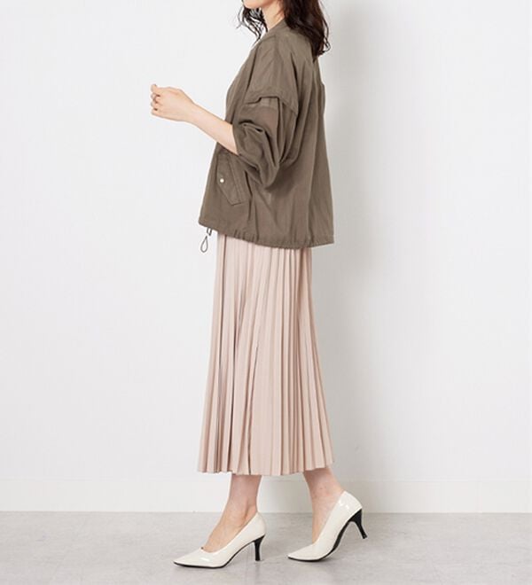 BELLUNA（ベルーナ）の「洗っても形が崩れにくい！プリーツスカート（ロングスカート）」｜詳細画像