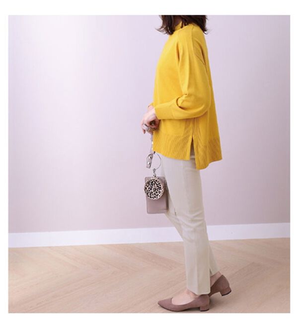 BELLUNA（ベルーナ）の「なめらかボンディングレギンスパンツ（フルレングスパンツ）」｜詳細画像