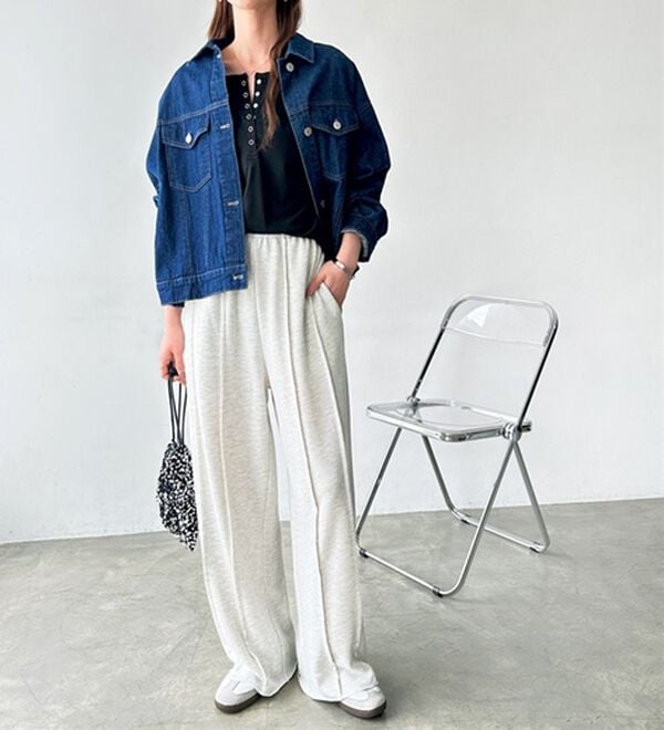 GeeRA（ジーラ）の「フロントラインスウェットパンツ（フルレングスパンツ）」｜詳細画像