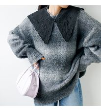 GeeRA（ジーラ）の「カットワーク刺しゅう付け衿（その他ファッション小物）」