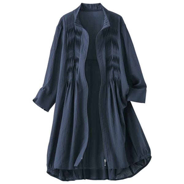 BELLUNA（ベルーナ）の「綿１００％シアー素材タックデザインジャケット（その他ジャケット）」｜詳細画像