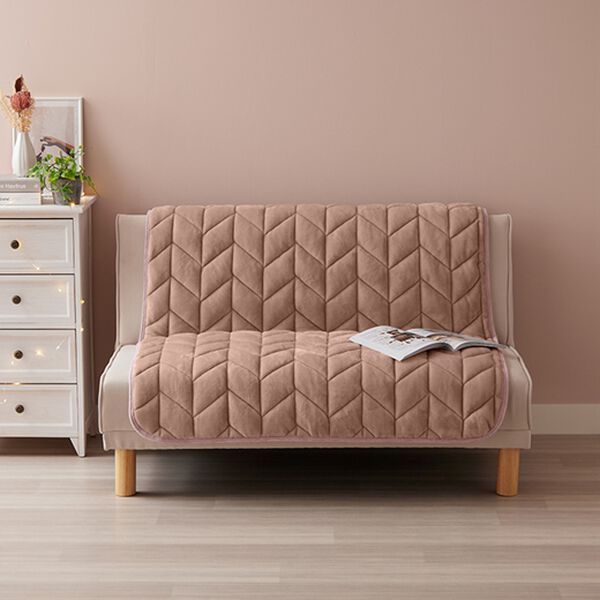 iellio（イエリオ）の「あったかふわふわボリュームソファカバー＜吸湿発熱・フランネル素材＞（ソファーカバー）」｜詳細画像