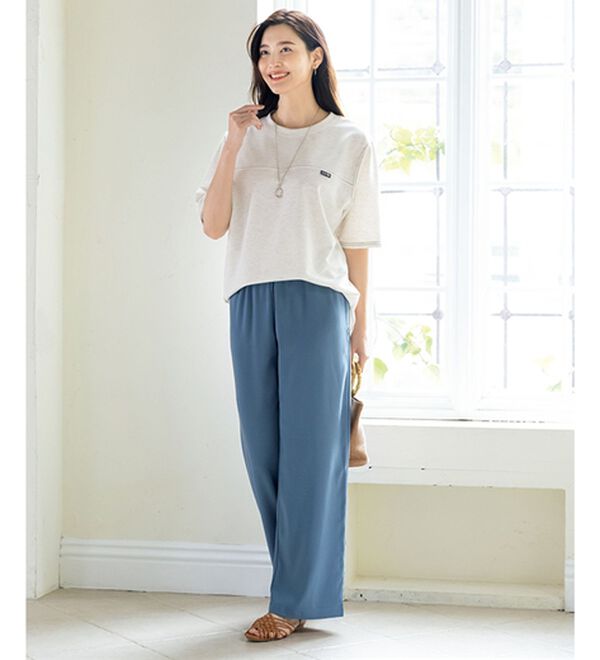 ルフラン（ルフラン）の「【４色組】ステッチ使いゆったりプルオーバー（カットソー）」｜詳細画像