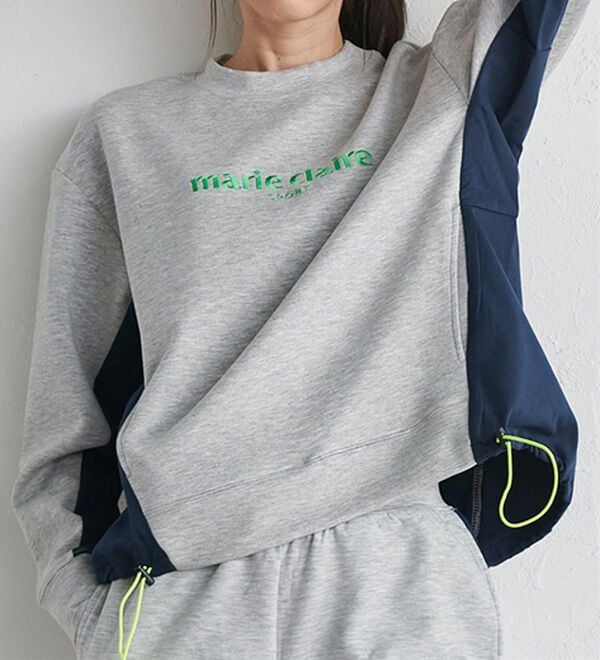 RANAN（ラナン）の「切替デザインプルオーバー＜ｍａｒｉｅ　Ｃｌａｉｒｅ　ＳＰＯＲＴ＞（カットソー）」｜詳細画像