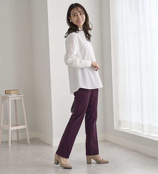 BELLUNA（ベルーナ）の「ウルトラ美脚ストレッチ多機能パンツ（フルレングスパンツ）」｜詳細画像