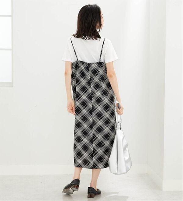 BELLUNA（ベルーナ）の「迷わず決まる！キャミワンピースセット（その他ワンピース）」｜詳細画像