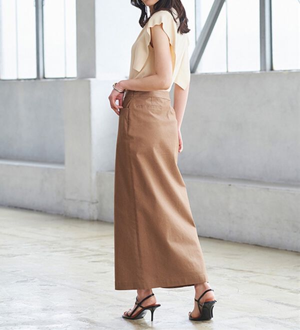 RANAN（ラナン）の「ひんやり！スクエアスリーブサマーニット（ニット・セーター）」｜詳細画像