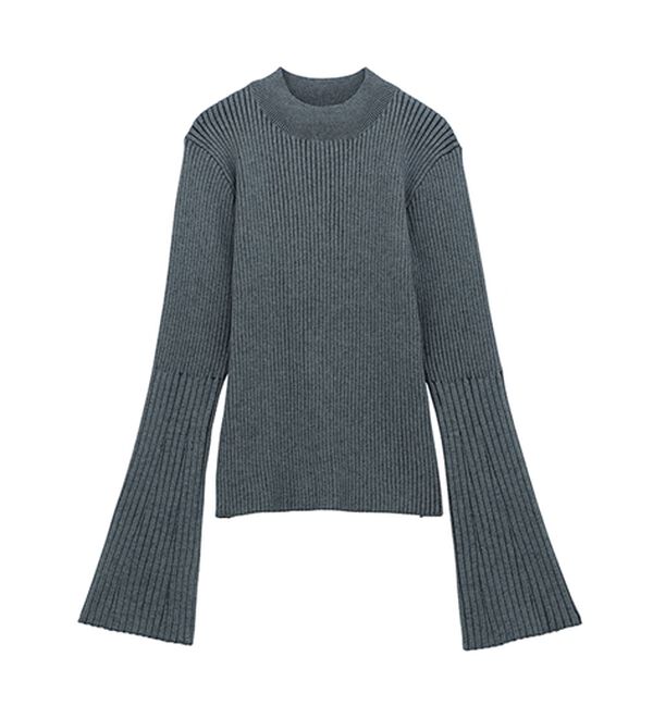 RANAN（ラナン）の「フレアースリーブニュアンスカラーニット（ニット・セーター）」｜詳細画像