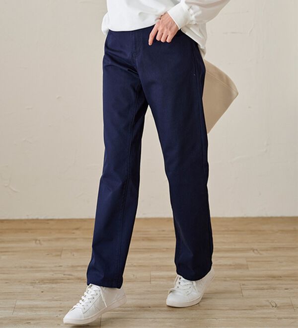 BELLUNA（ベルーナ）の「【ＰＯＬＯ　ＢＣＳ】綿チノパンツ（フルレングスパンツ）」｜詳細画像