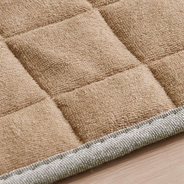 iellio（イエリオ）の「肌触りやわらか！綿１００％タオル地ラグ＜洗濯機で洗える・コットン・カーペット・オールシーズン・裏面滑り止め加工＞（ラグ）」｜詳細画像