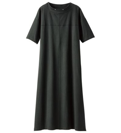 BELLUNA（ベルーナ）の「ひんやリッチコットン大人のワンピース（カットソーワンピース）」