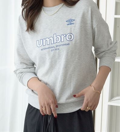 alotta（アロッタ）の「【ＵＭＢＲＯ】裏毛ゆるスウェット（トレーナー・スウェット）」