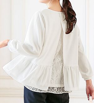 alotta（アロッタ）の「【３ｔｙｐｅから選べる】機能付きフォーマルブラウス（ブラウス）」｜詳細画像