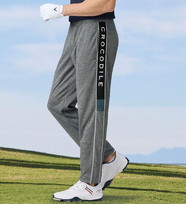 「【３本組】＜クロコダイル＞接触冷感ダブルエアーパンツ（メンズフルレングスパンツ）」｜詳細画像