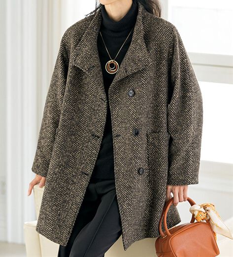 A.P.C. ヘリンボーンチェスターコート S 【公式通販】