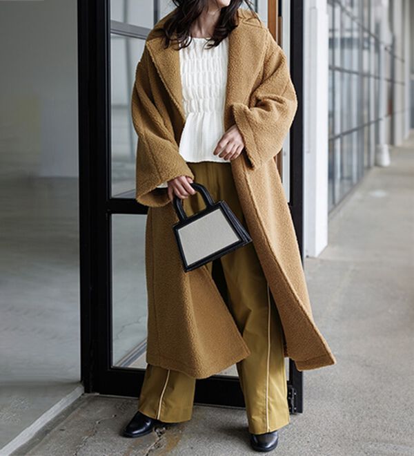 RANAN（ラナン）の「シャーリングカットブラウス（カットソー）」｜詳細画像