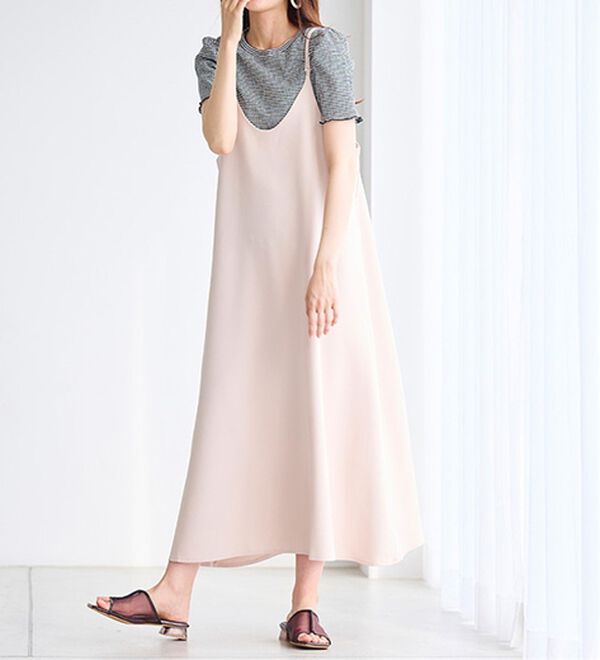 RANAN（ラナン）の「ギンガムチェック楊柳Ｔブラウス（カットソー）」｜詳細画像