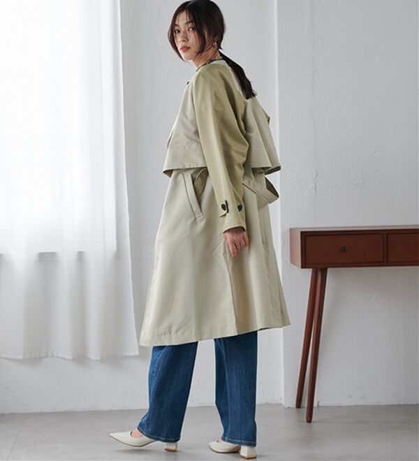 RANAN（ラナン）の「【2点セット】マルチウェイレイヤードコート（ロングコート）」｜詳細画像