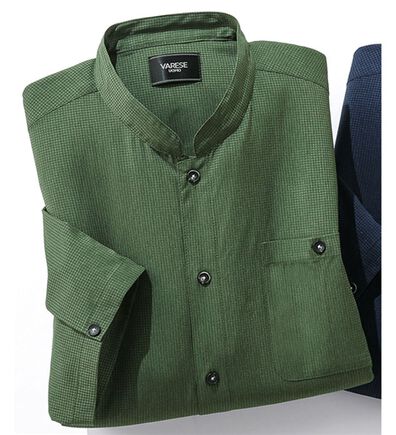 「涼風感じるゆったり７分袖シャツ（メンズシャツ）」