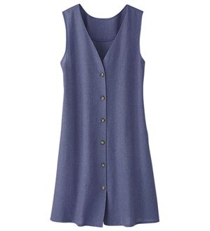 BELLUNA（ベルーナ）の「リネン混チュニックベスト（チュニック）」｜ライラック