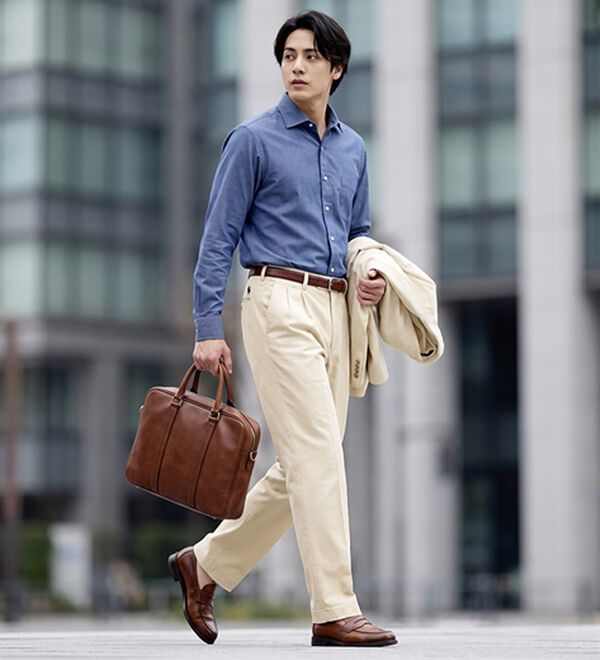 「ポロ・ビーシーエス　定番ストレッチチノパンツ（メンズスラックス）」｜詳細画像